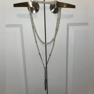 Stella & Dot Mara Pearl Lariat Necklace
